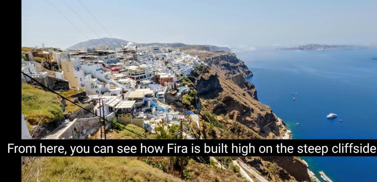 Santorini Pleasure Studios Fira  Ngoại thất bức ảnh